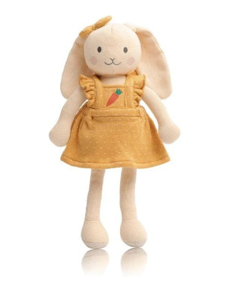 junikind Nachhaltiges Kuscheltier "Hase Hedi", Baumwolle (Bio), 40 cm