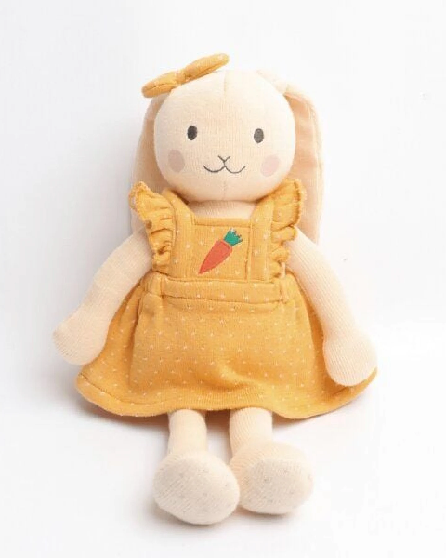 junikind Nachhaltiges Kuscheltier "Hase Hedi", Baumwolle (Bio), 40 cm – Ansicht 4