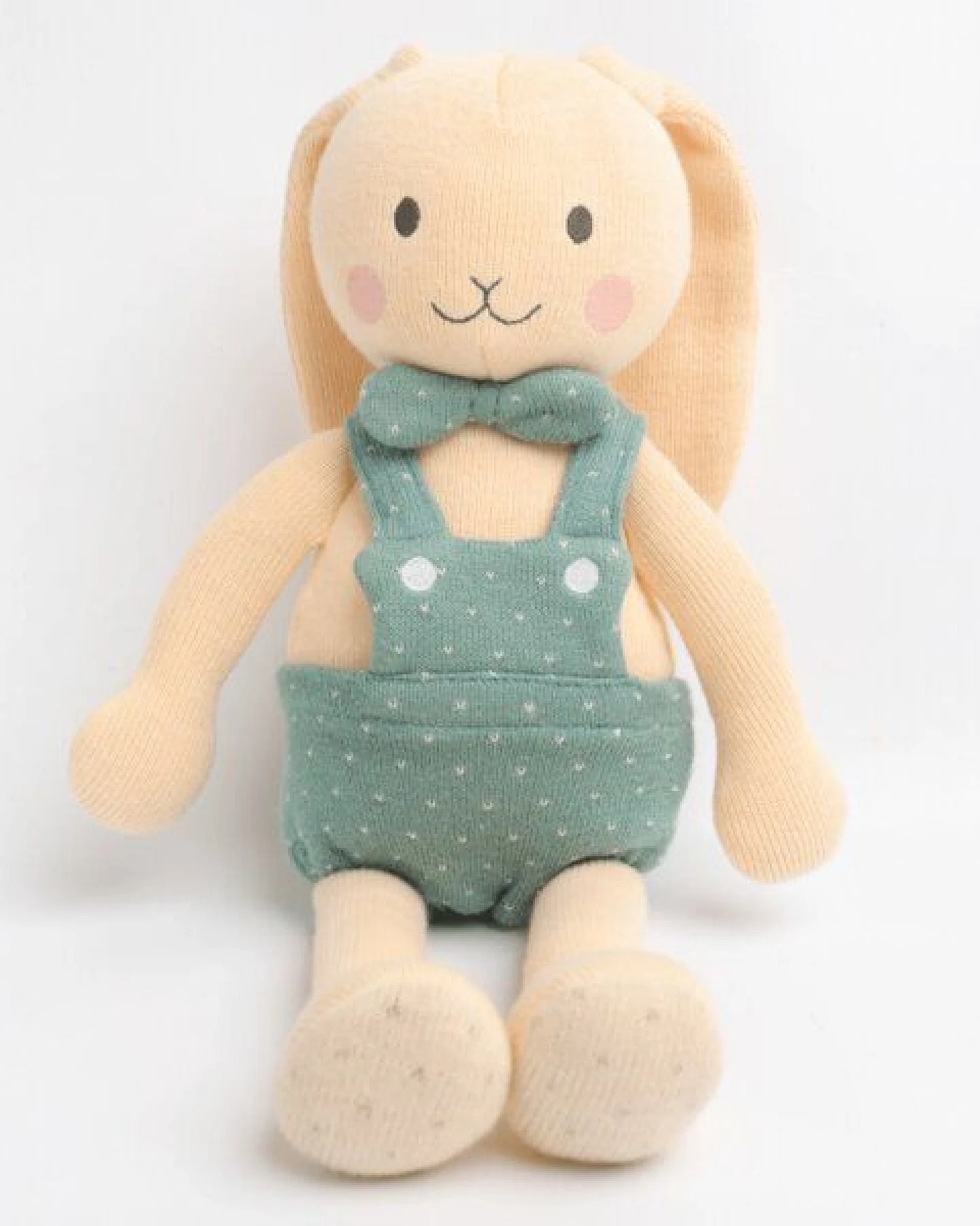 junikind Nachhaltiges Kuscheltier "Hase Fiete", Baumwolle (Bio), 40 cm – Ansicht 4