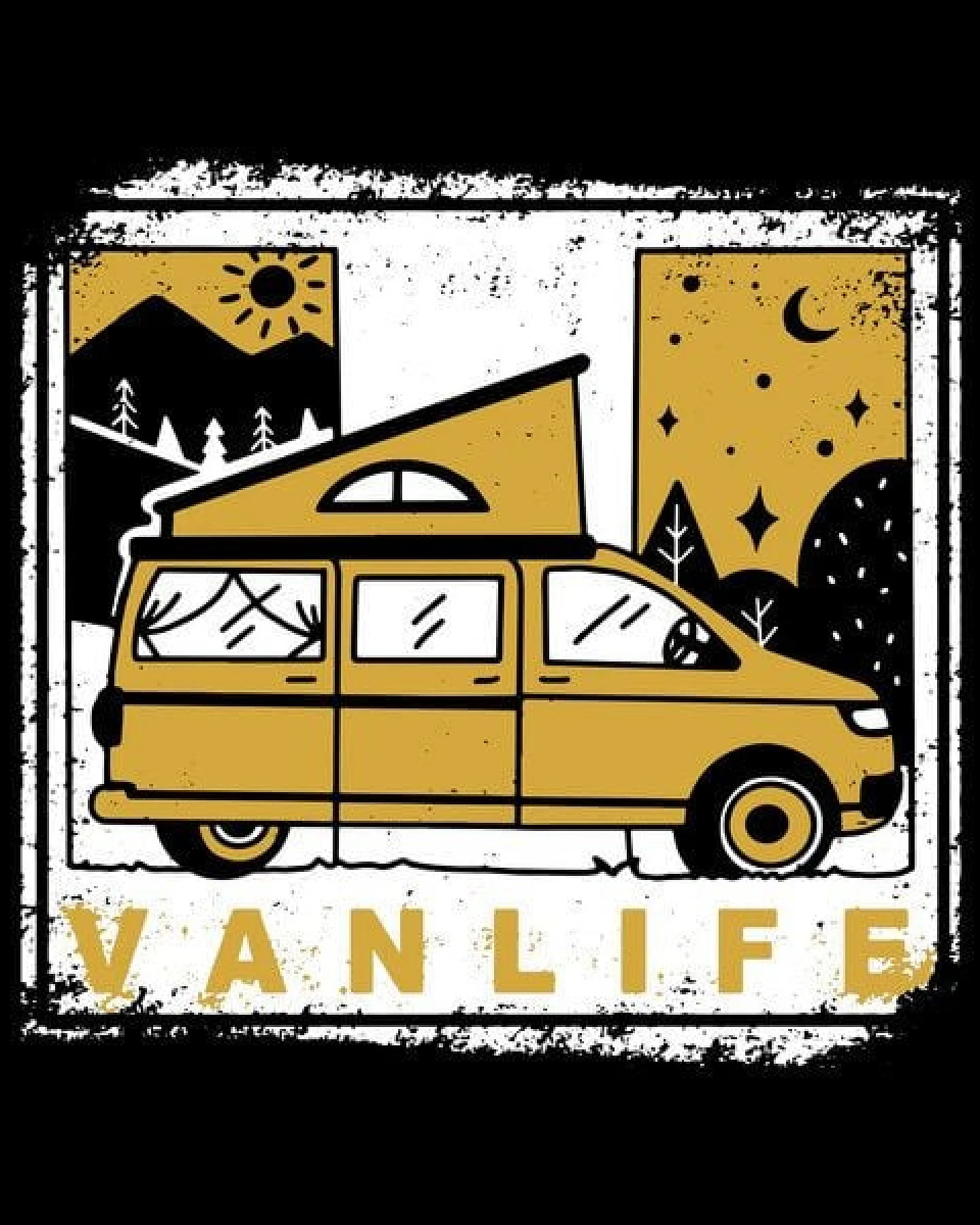 GARY MASH T-Shirt VANLIFE aus Biobaumwolle – Ansicht 4