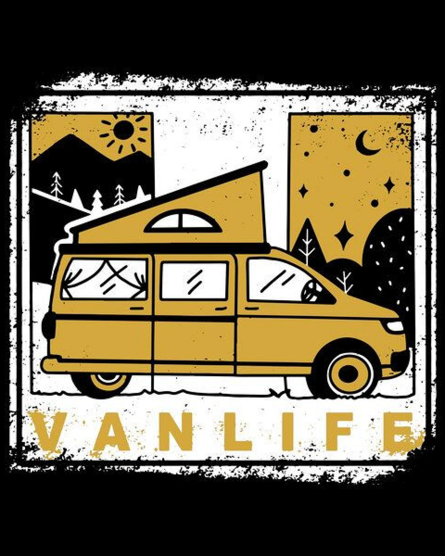 GARY MASH T-Shirt VANLIFE aus Biobaumwolle – Ansicht 4