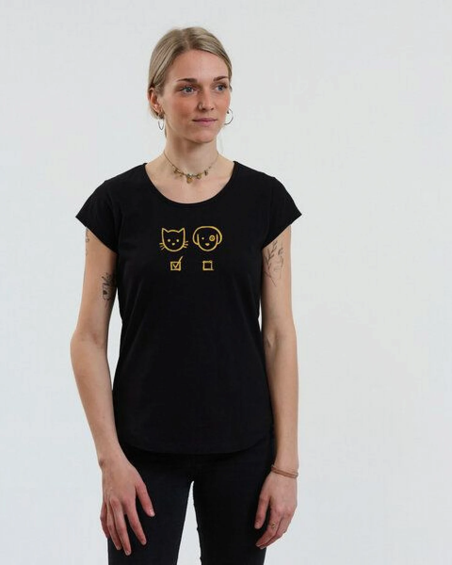 GARY MASH Shirt Asheville Hund & Katz aus Biobaumwolle – Ansicht 2