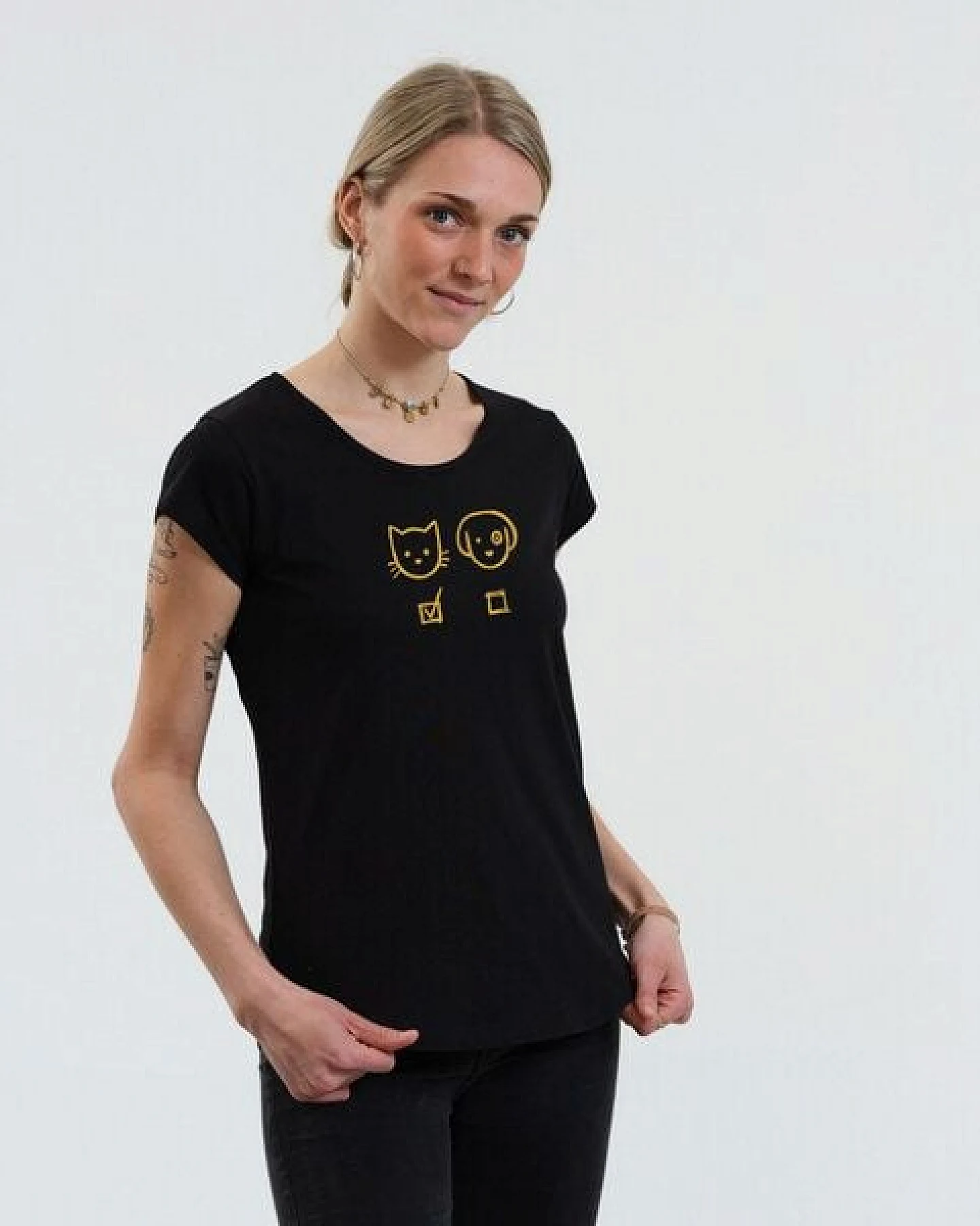GARY MASH Shirt Asheville Hund & Katz aus Biobaumwolle – Ansicht 4