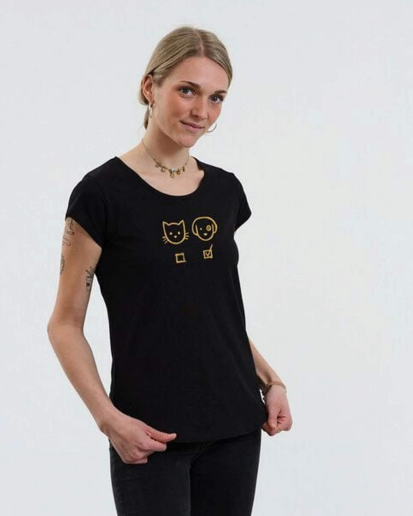 GARY MASH Shirt Asheville Hund & Katz aus Biobaumwolle – Ansicht 4