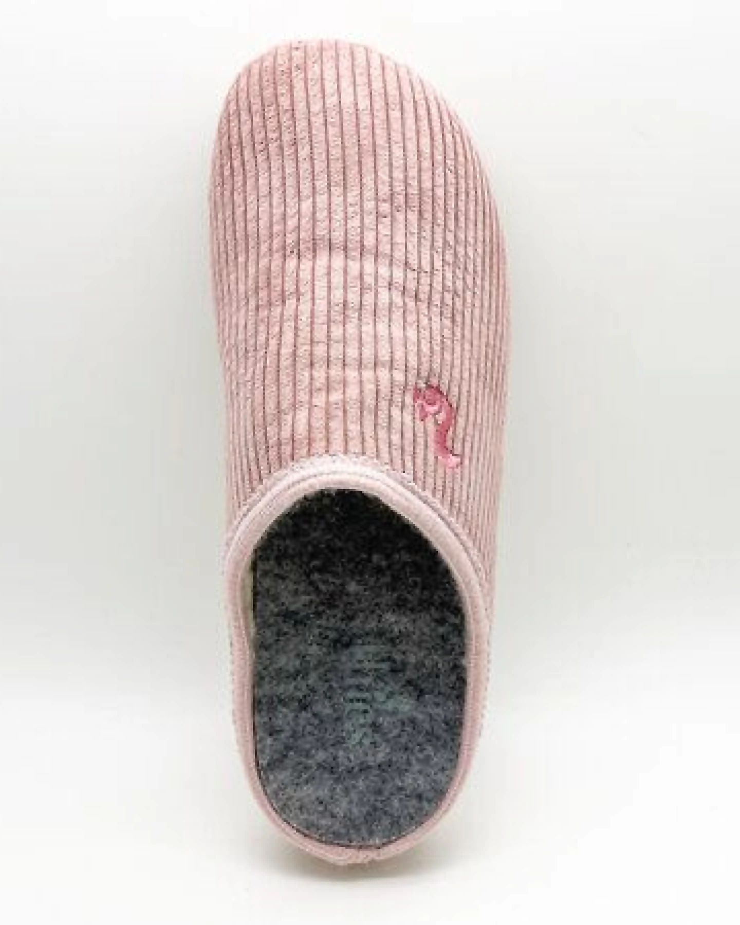 Veganer "thies ® Eco Cord Slipper" aus zertifiziertem recyceltem PES Cord – Ansicht 3