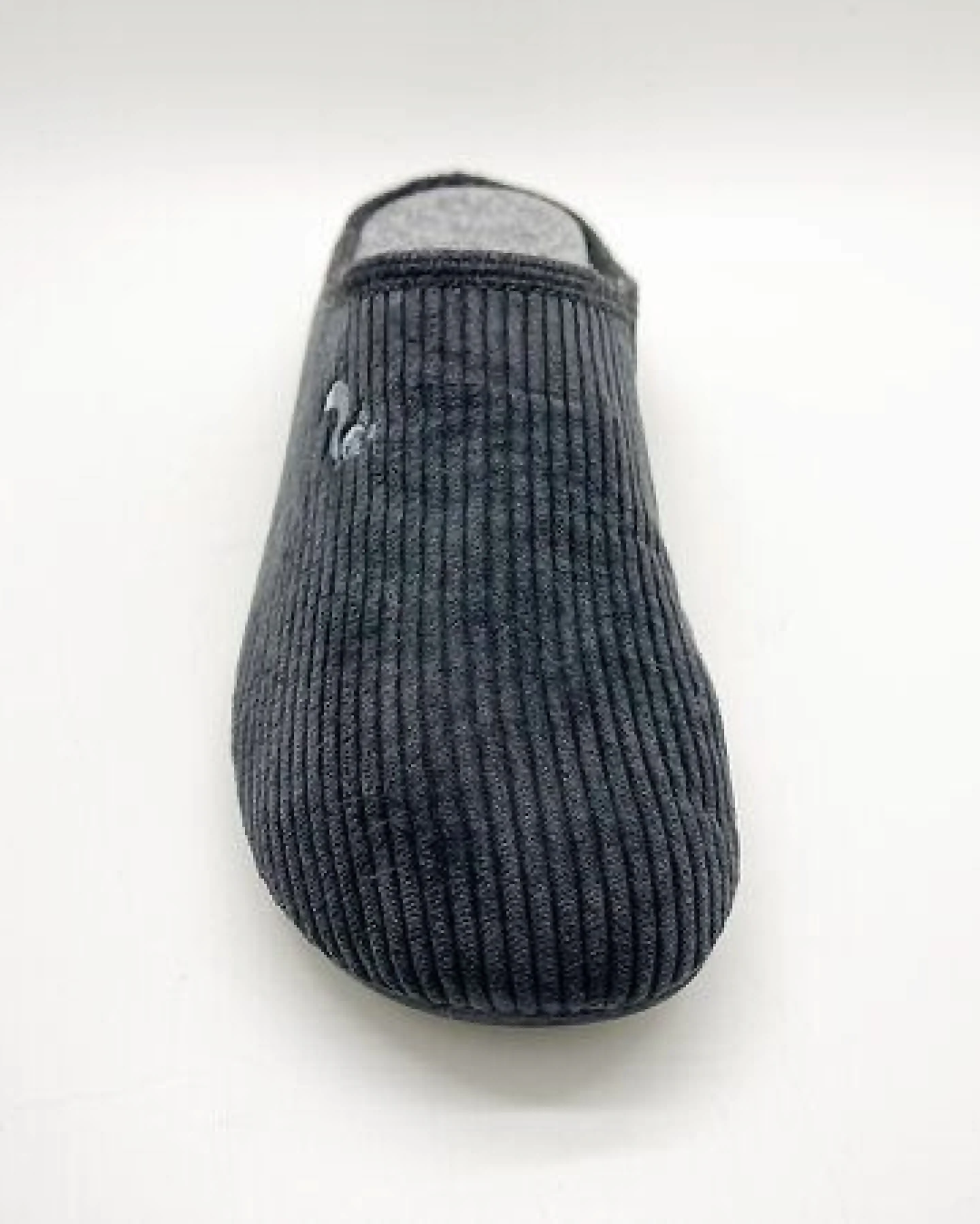 Veganer "thies ® Eco Cord Slipper" aus zertifiziertem recyceltem PES Cord – Ansicht 3