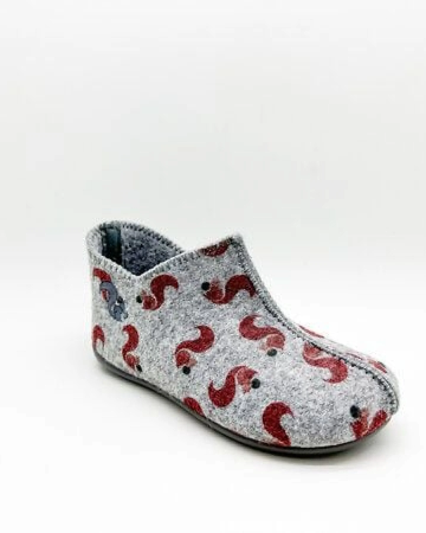 Veganer Kids Squirrel Slipper Boot "thies ® PET" aus recycelten Flaschen, fair produziert – Ansicht 3
