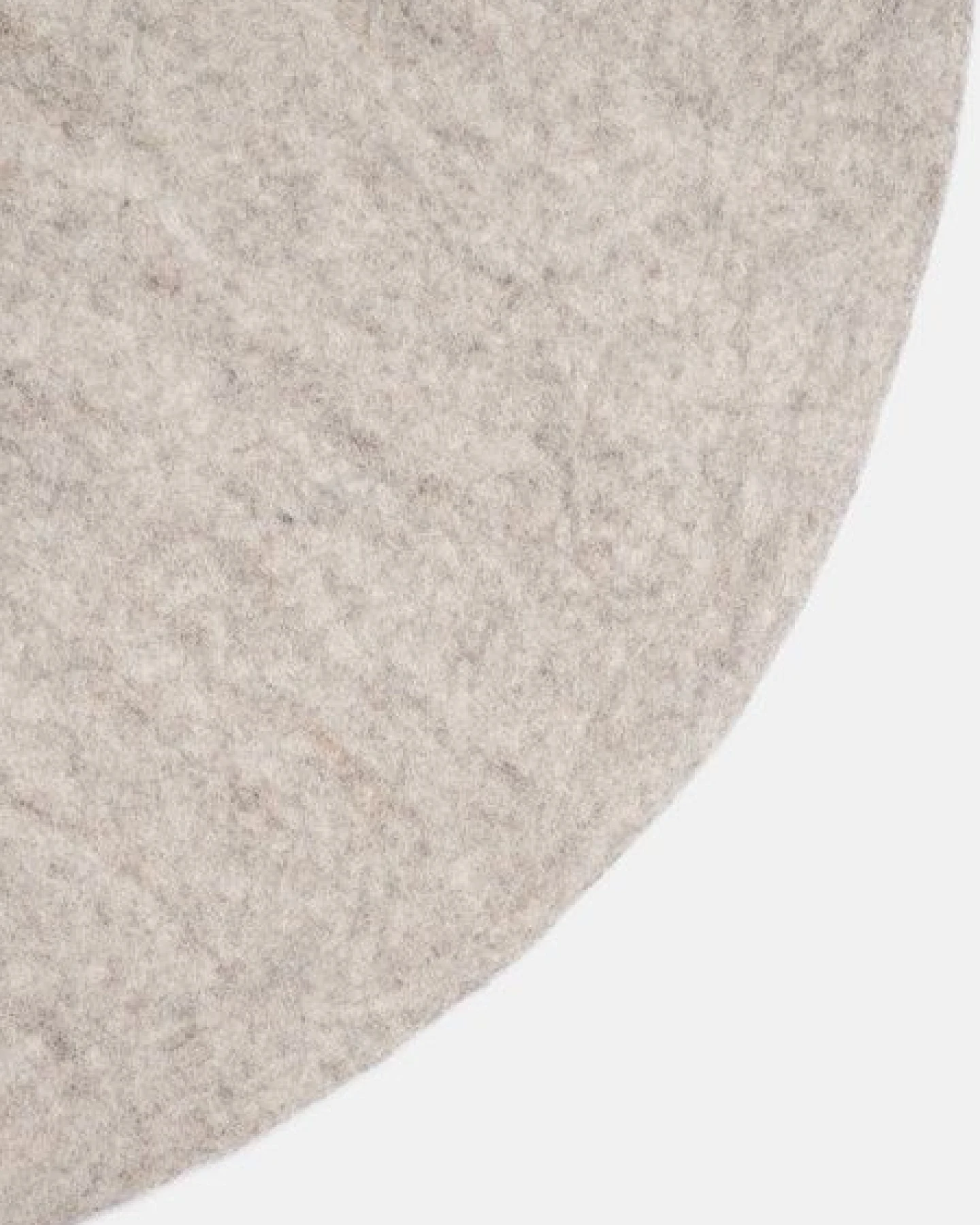 myfelt Filzteppich rund, 100% reiner Schurwolle – Ansicht 2