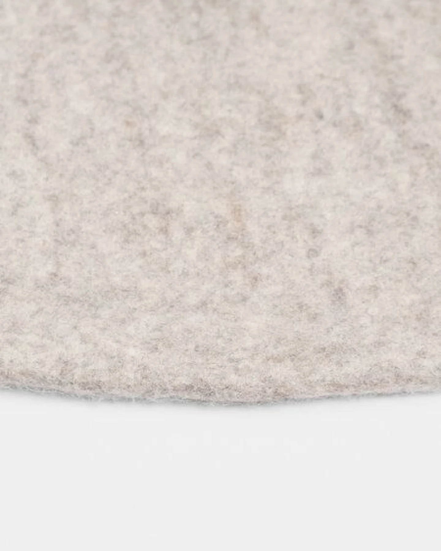 myfelt Filzteppich rund, 100% reiner Schurwolle – Ansicht 3