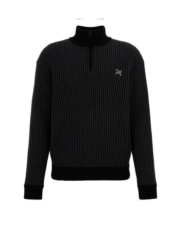 Iriedaily - La Flag Troyer - Pullover Gr S schwarz
