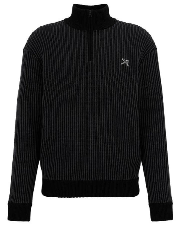 Iriedaily - La Flag Troyer - Pullover Gr S schwarz