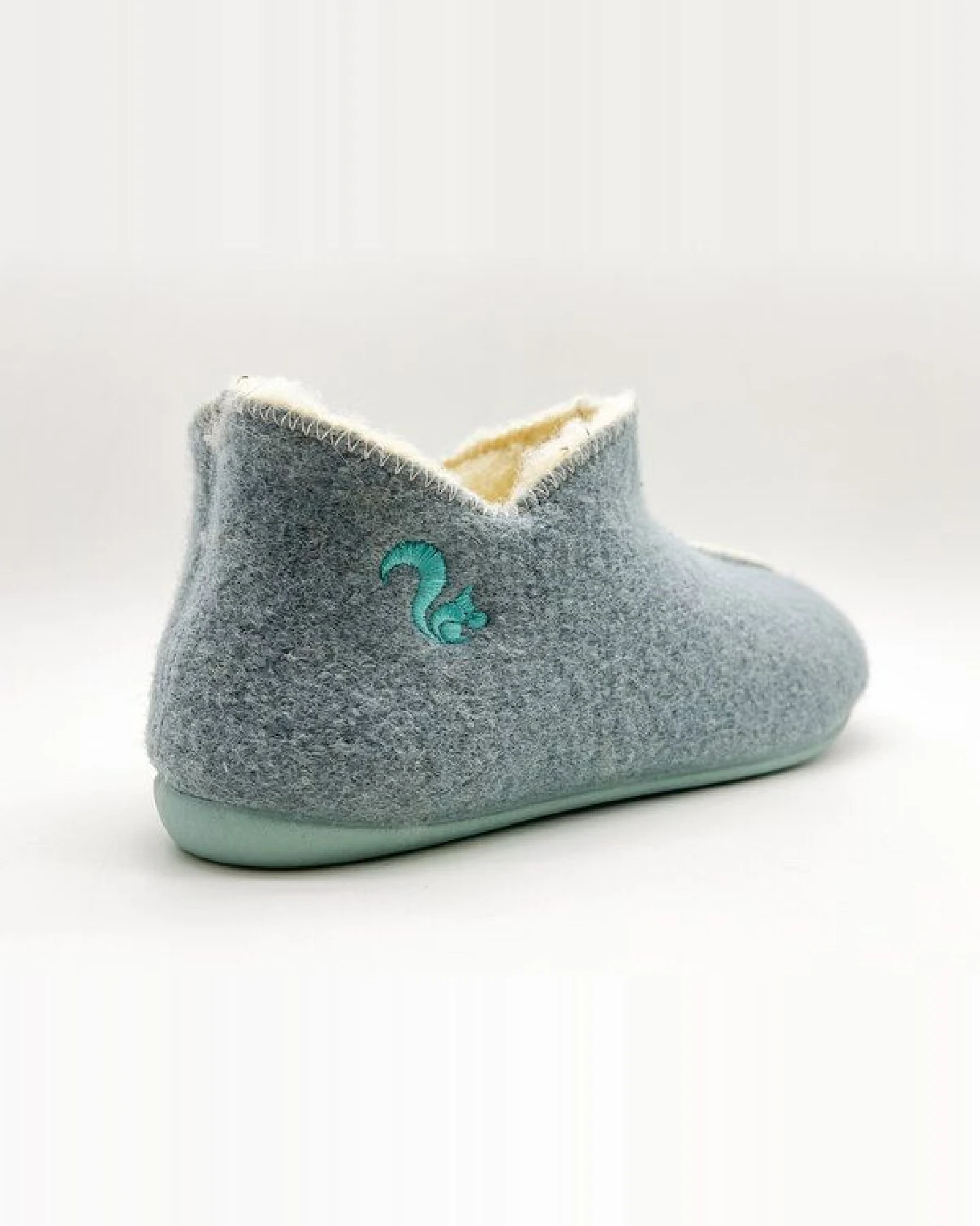 Die Slipper Booties "thies ®" aus weichem Wollfilz, fair produziert – Ansicht 4