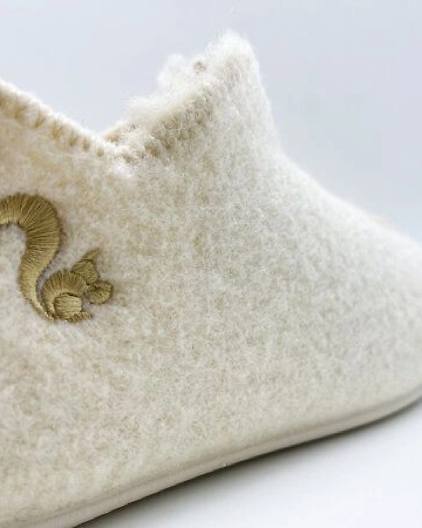 Die Slipper Booties "thies ®" aus weichem Wollfilz, fair produziert – Ansicht 4