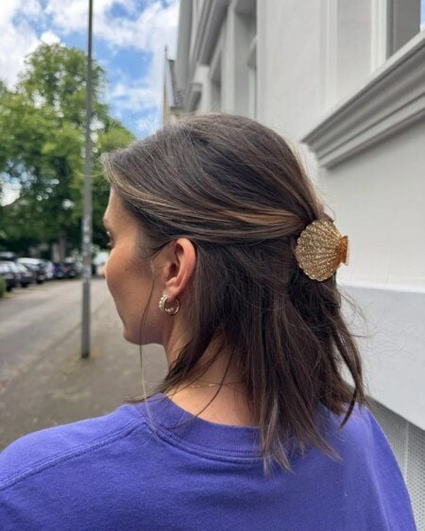 by Vivi. Haarklammer Muschelform – Ansicht 3