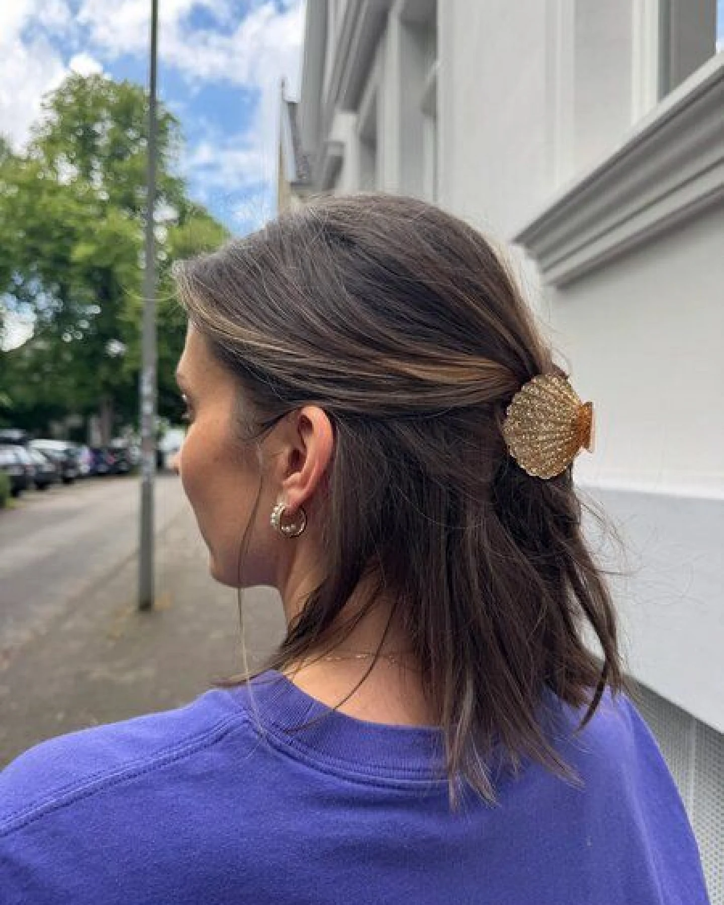 by Vivi. Haarklammer Muschelform – Ansicht 3