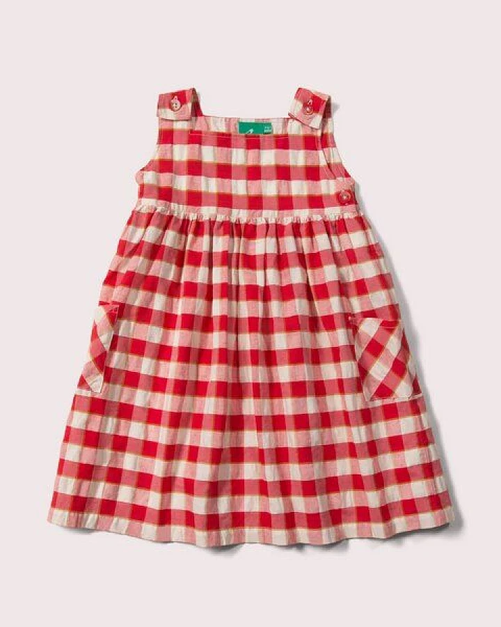 Little Green Radicals Kinder-Kleider aus Bio-Baumwolle – Pinny Dress