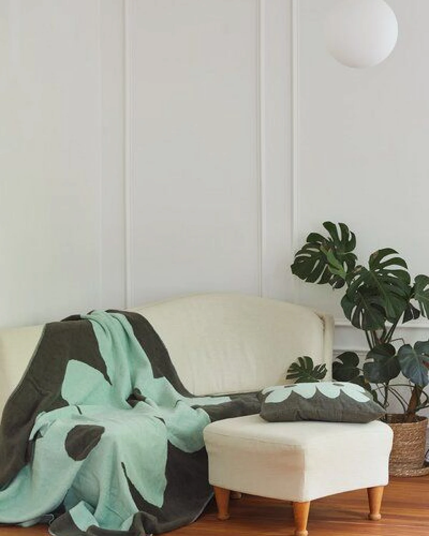 liv interior Decke DAISY aus recycelter Baumwolle – Ansicht 2
