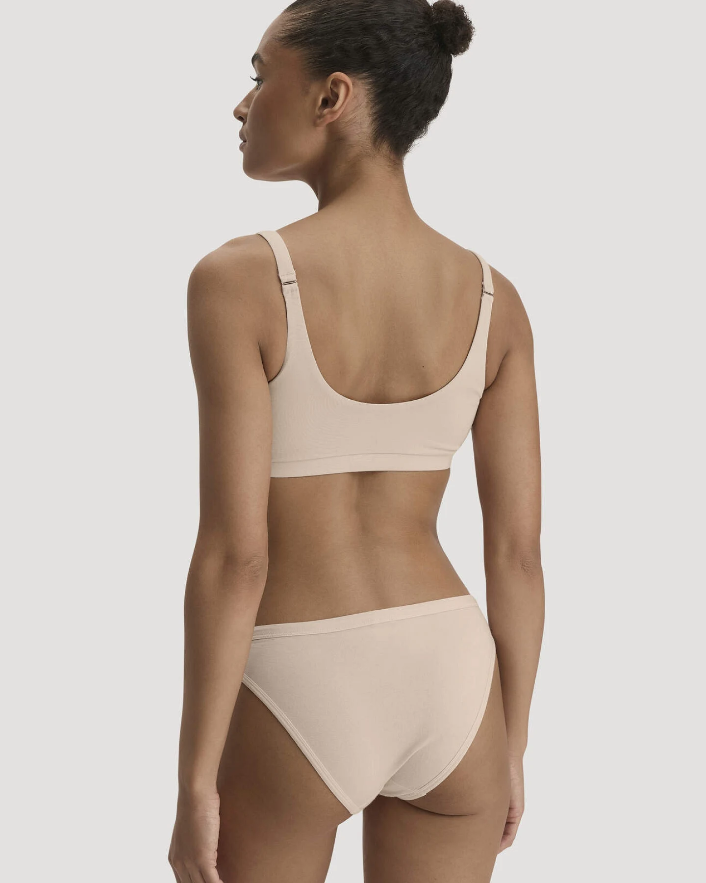 hessnatur Damen Slip Low Cut PURE BALANCE aus Bio-Baumwolle und TENCEL™ Modal - rosa - Größe 34 – Ansicht 2