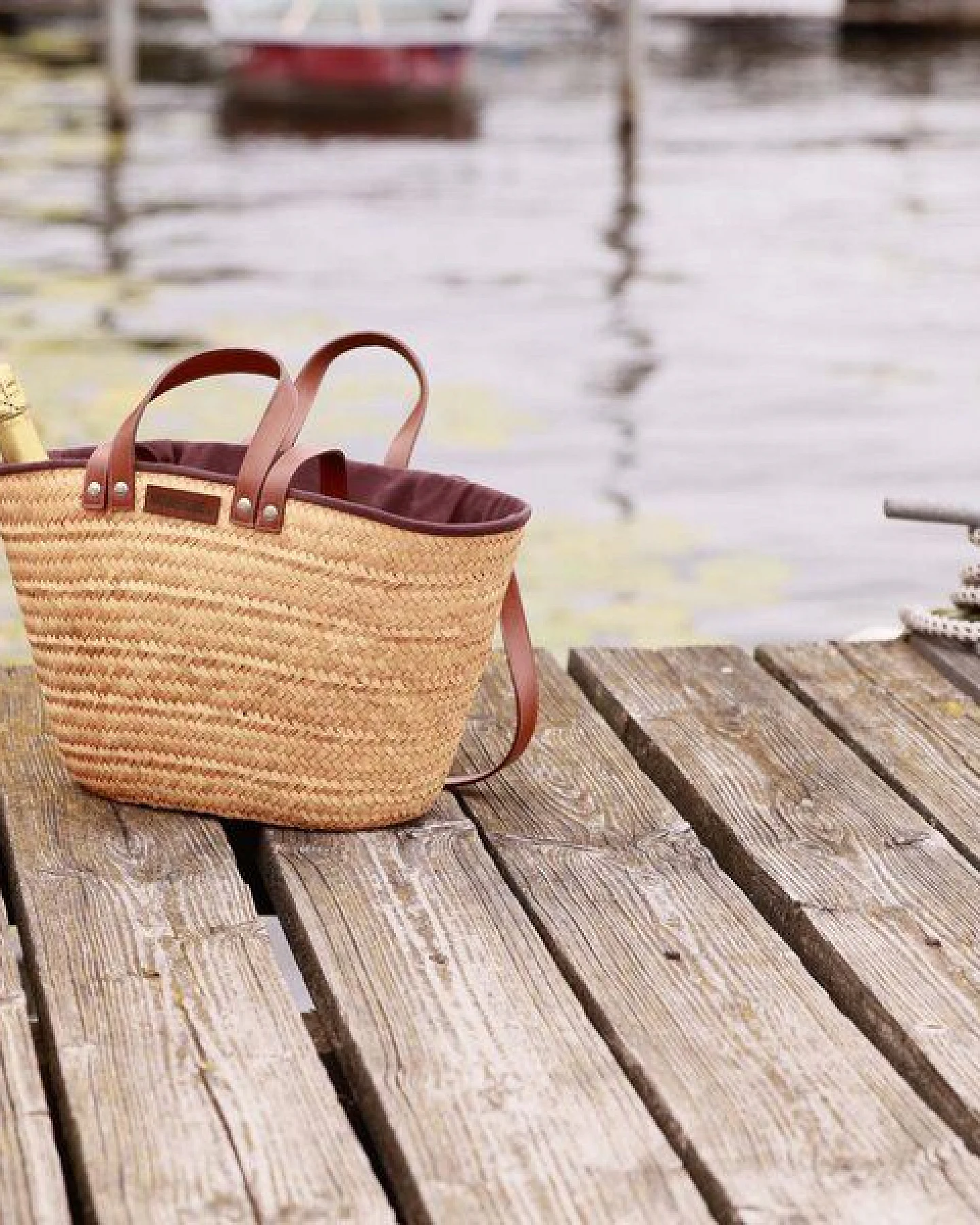 NATUREHOME Schultertasche Strandtasche Einkaufskorb Shopper – Ansicht 4