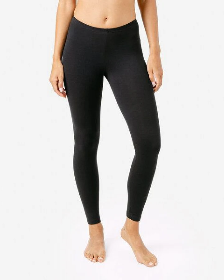 Produktseite: Living Crafts ANNEDORE Bio Leggings Damen – GOTS-Baumwolle, elastisch Alltags- & Freizeit-Leggings