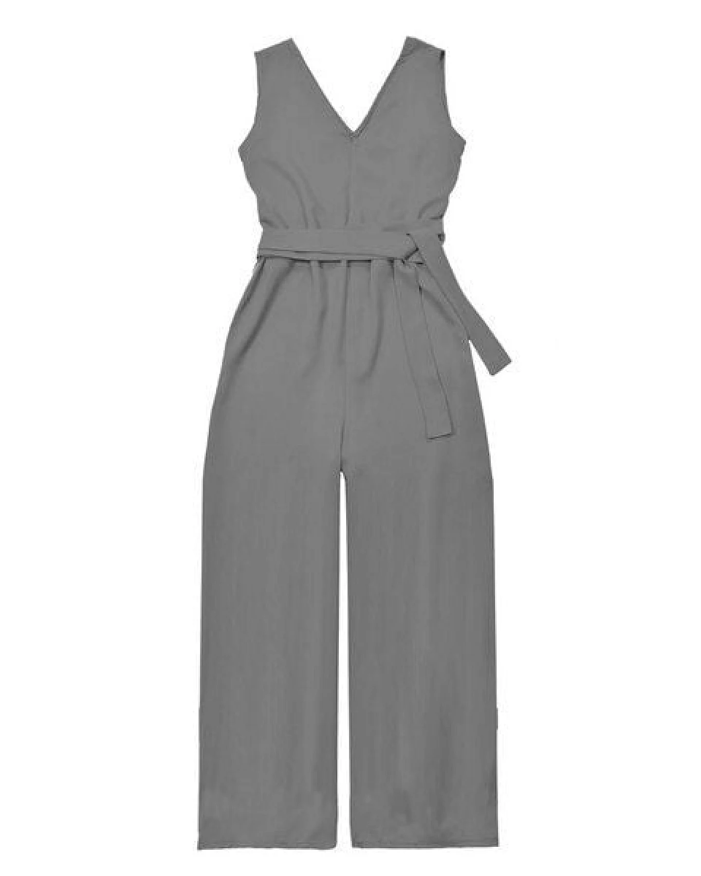 WiDDA berlin grauer Overall JENIBAS aus Bio-Baumwoll Jersey – Ansicht 4