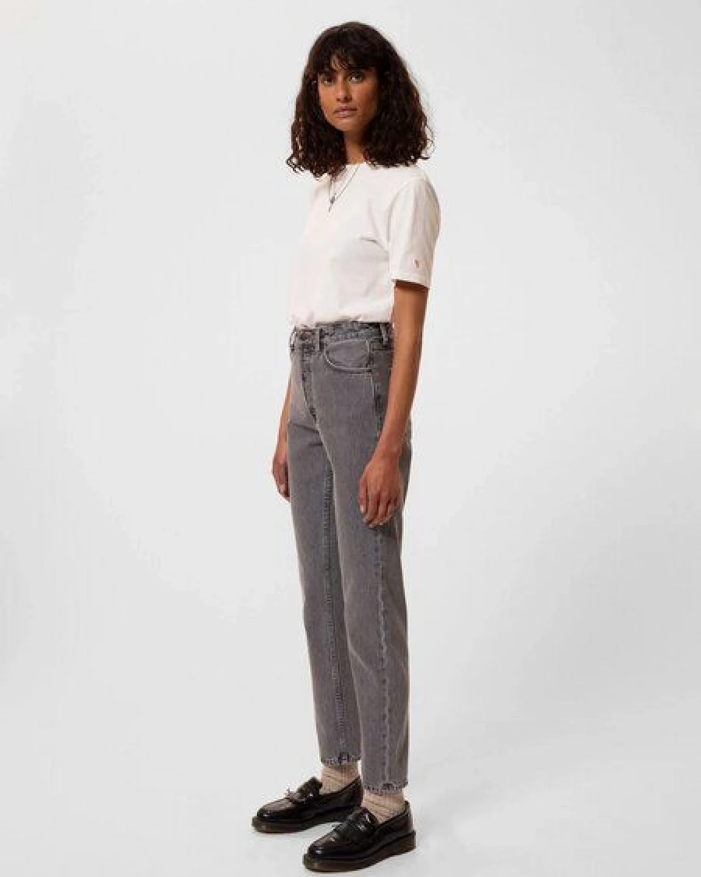 Nudie Jeans Mom-Jeans Breezy Britt – Ansicht 4