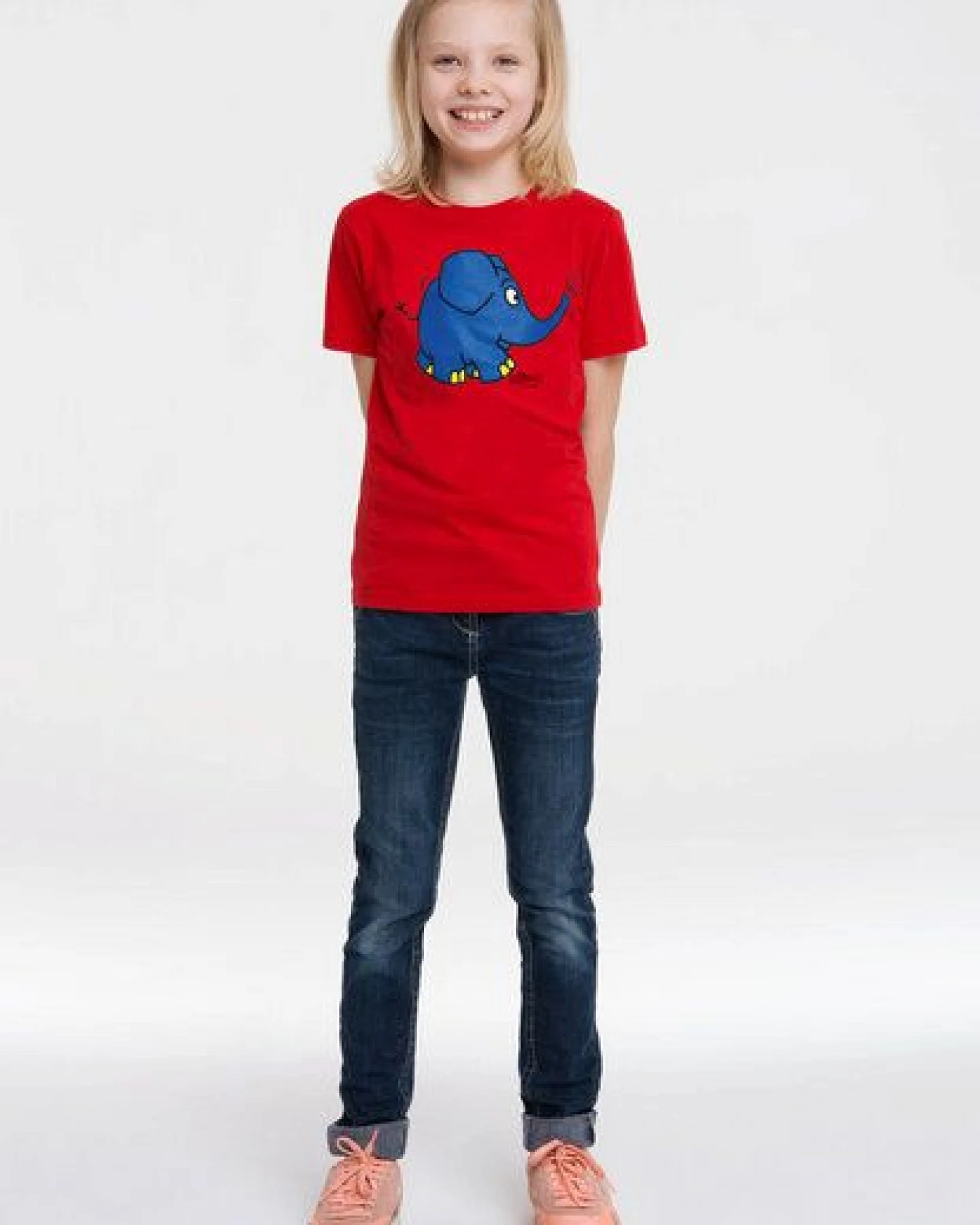 LOGOSH!RT LOGOSHIRT - Die Sendung mit der Maus - Elefant - Törö - Bio T-Shirt Print – Ansicht 3