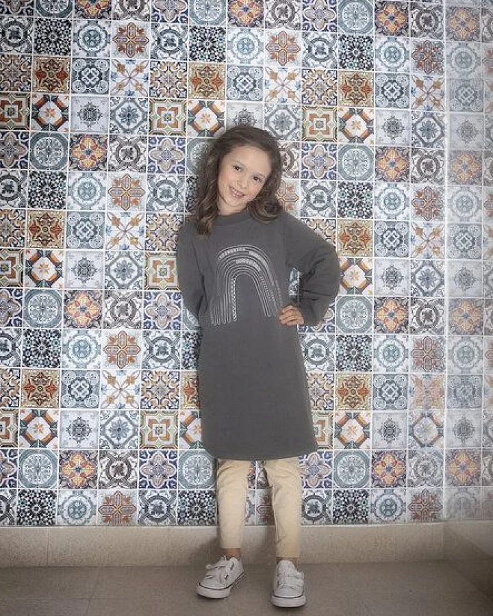 PETER JO Kleid Bonnie Midnight Grey