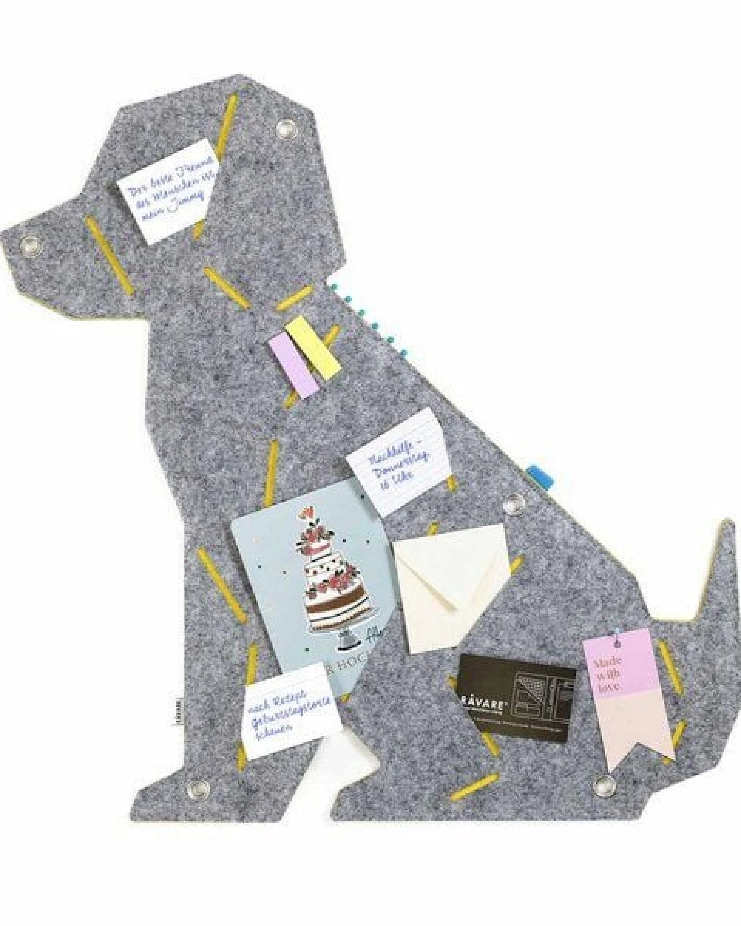 Hunde-Pinnwand zum Stecken & Pinnen für Kinderzimmer von RÅVARE (WUF) – Ansicht 3