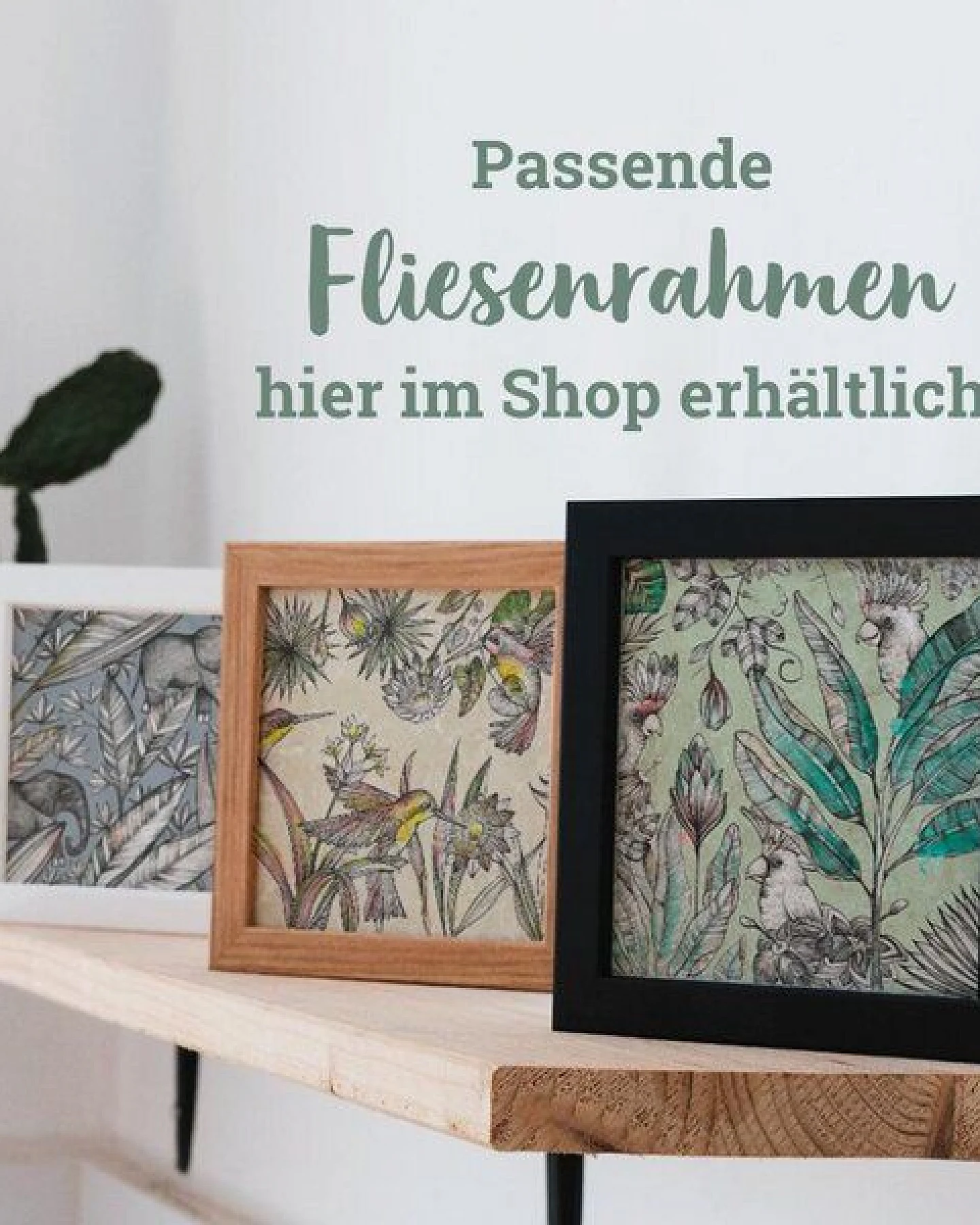 LIGARTI Fliesenuntersetzer – Hyazinth-Ara – Ansicht 4