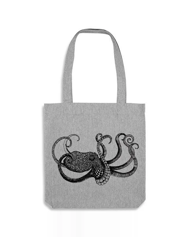 LIGARTI Jutebeutel – Oktopus