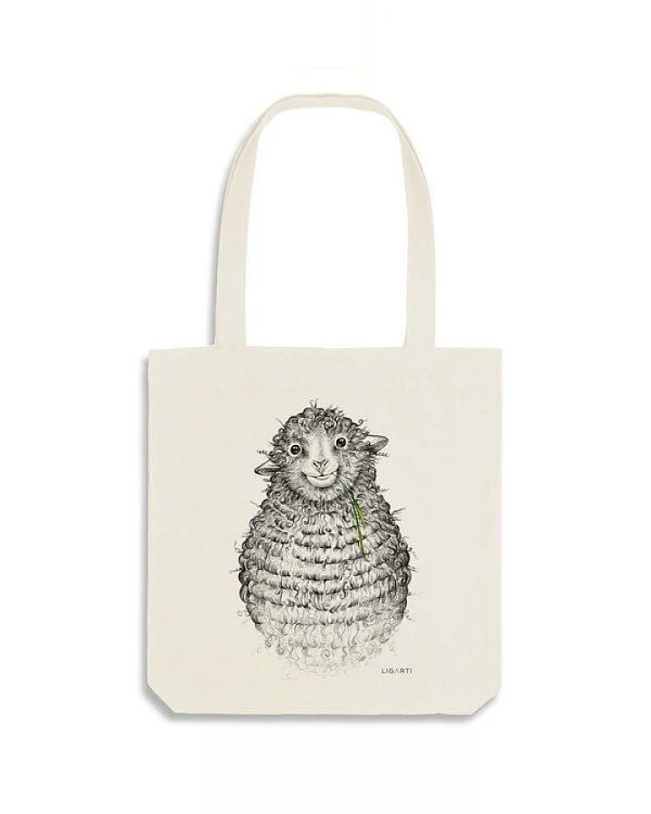 LIGARTI Jutebeutel – Wollfried
