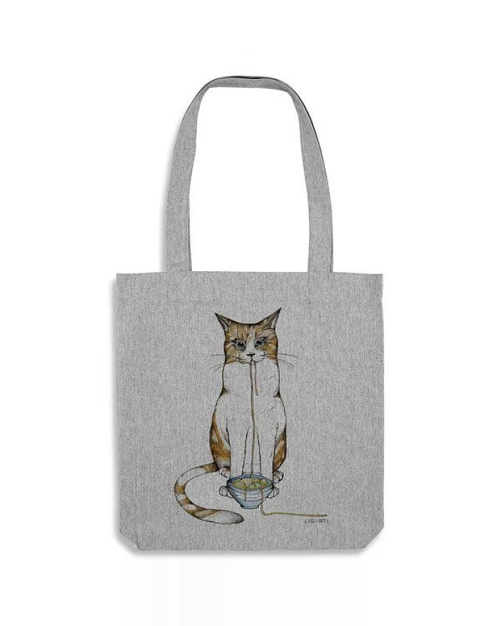 LIGARTI Jutebeutel – Ramenkatze