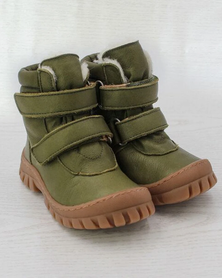 Pololo Winterboot "Liam" aus pflanzlich gegerbtem Leder, unisex, Gr. 24-34