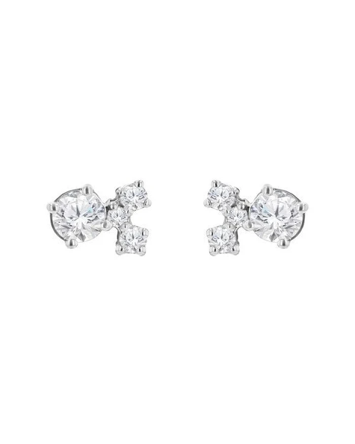 Eppi Cluster Ohrringe mit Moissaniten und Lab Grown Diamanten Kerrie