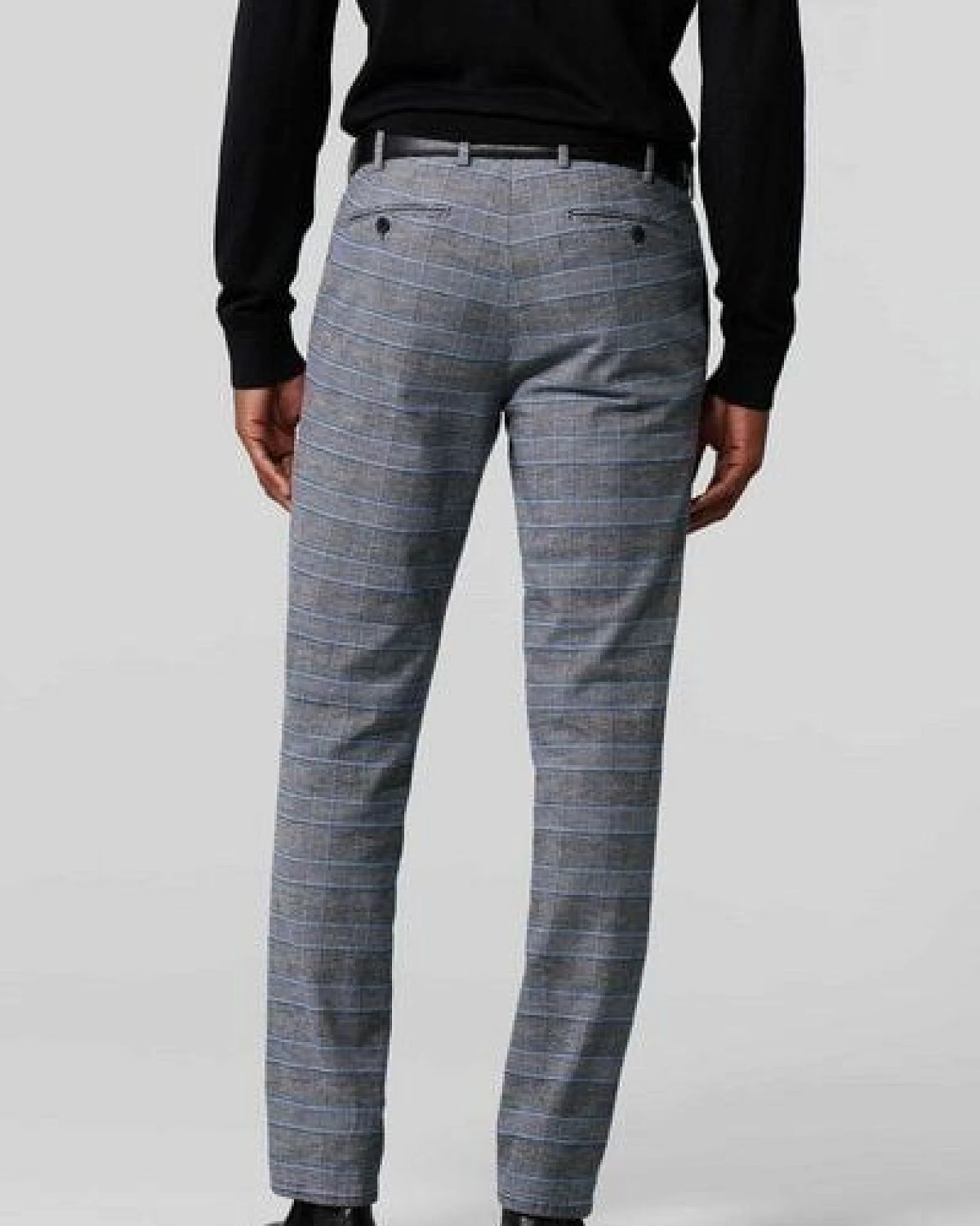 MEYER Wool Look "Prince of Wales" Chino – Ansicht 3