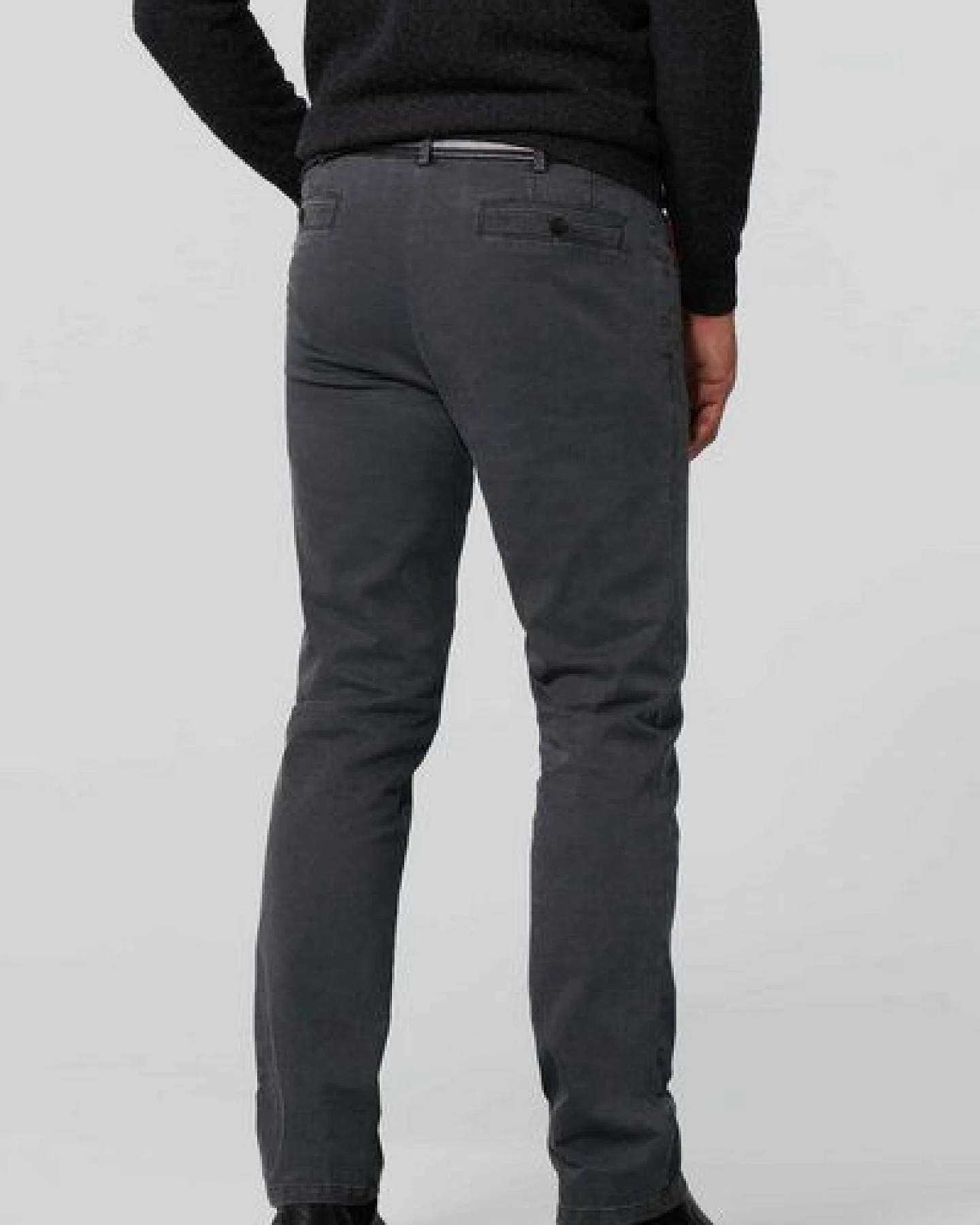 MEYER Bi-Colour Wool Look Chino – Ansicht 3