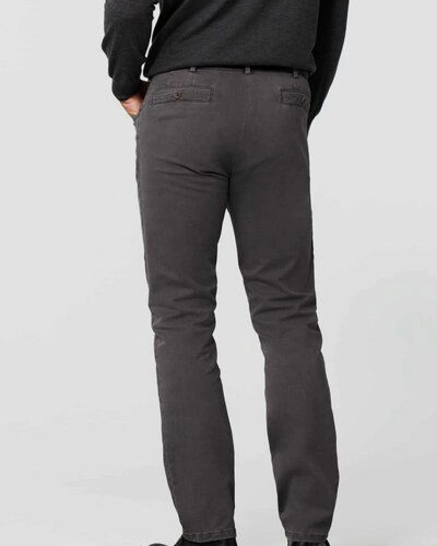 MEYER Bi-Colour Wool Look Chino – Ansicht 3