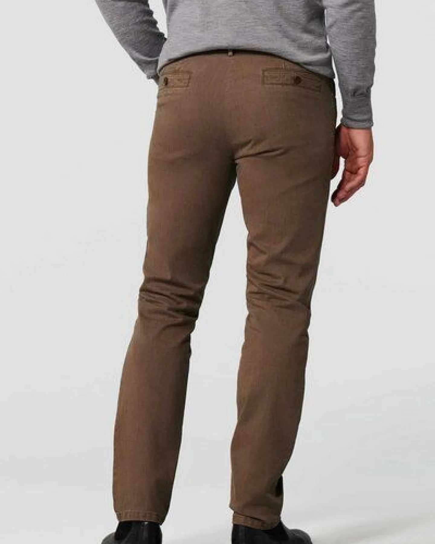 MEYER Bi-Colour Wool Look Chino – Ansicht 3