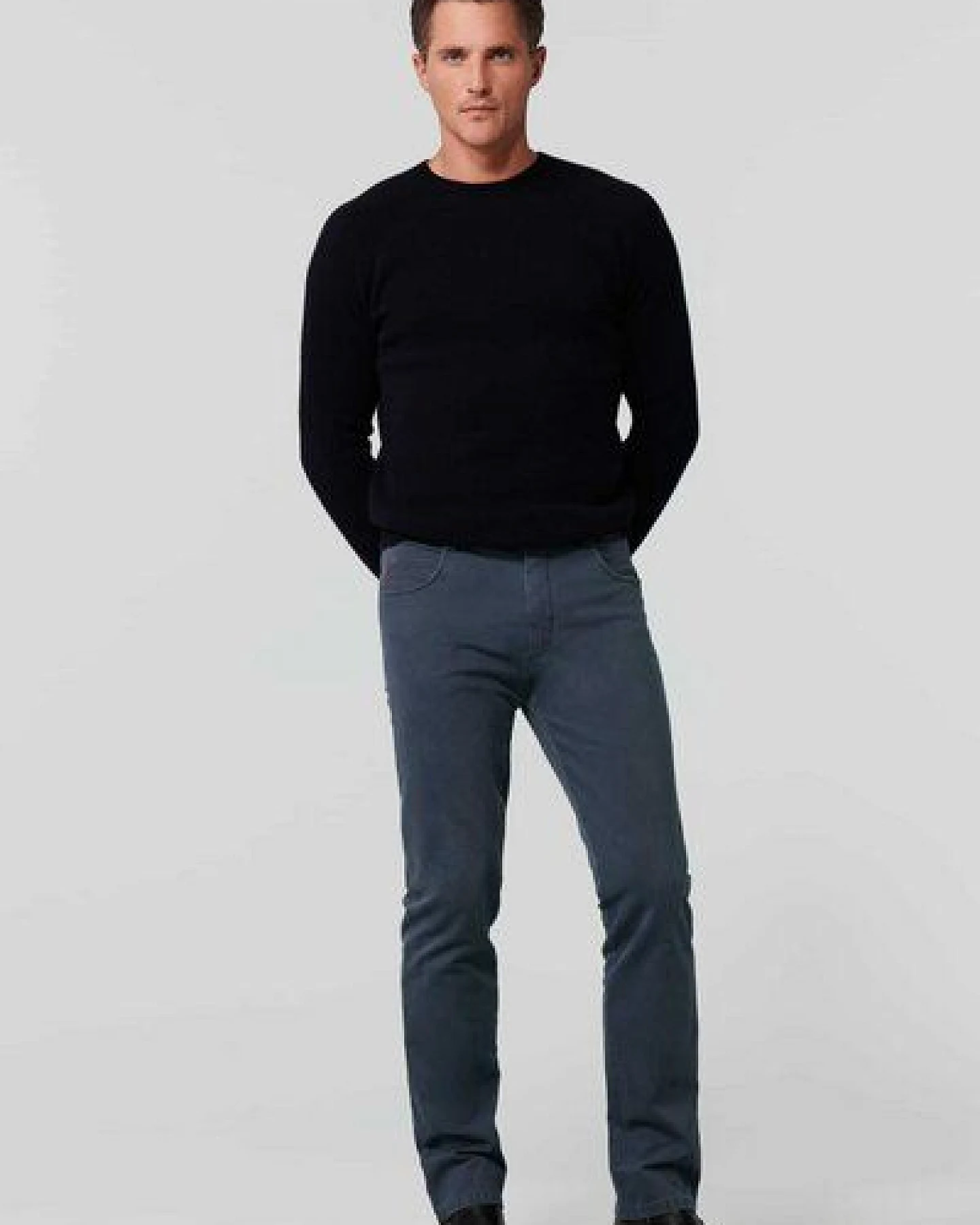 MEYER Bi-Colour Wool Look Chino – Ansicht 2