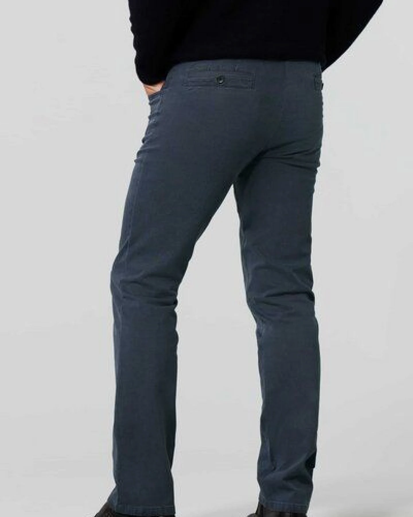 MEYER Bi-Colour Wool Look Chino – Ansicht 3