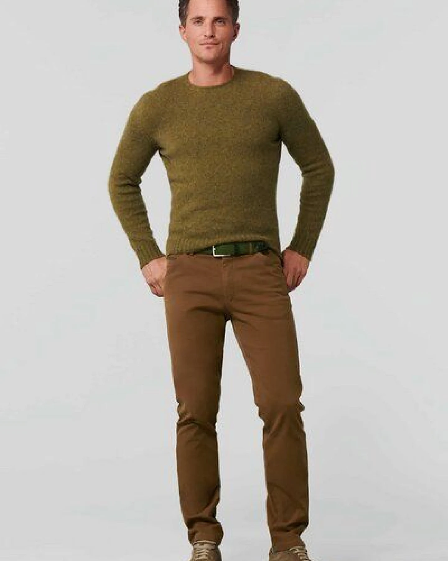 MEYER Flammé Double-Dyed Baumwoll-Chino – Ansicht 2