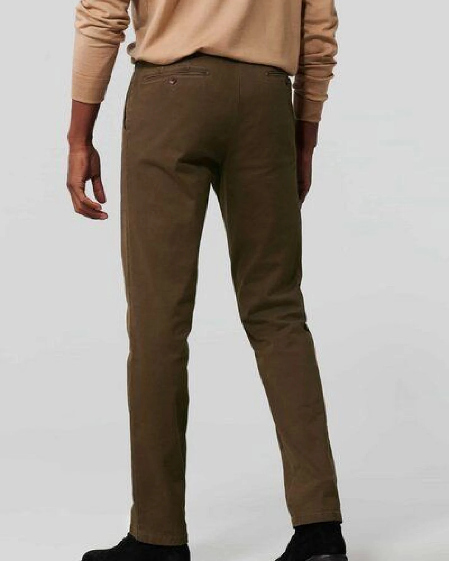 MEYER Micro Print Baumwoll Twill Chino – Ansicht 3