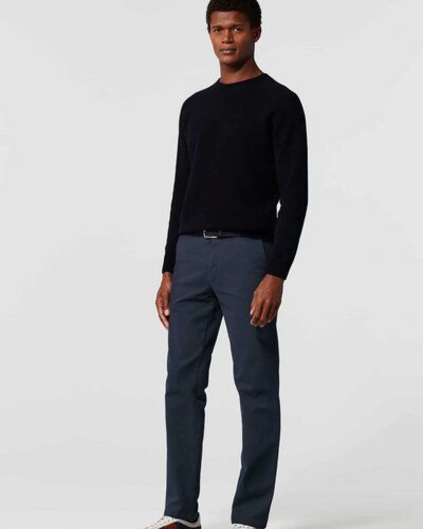 MEYER Micro Print Baumwoll Twill Chino – Ansicht 2