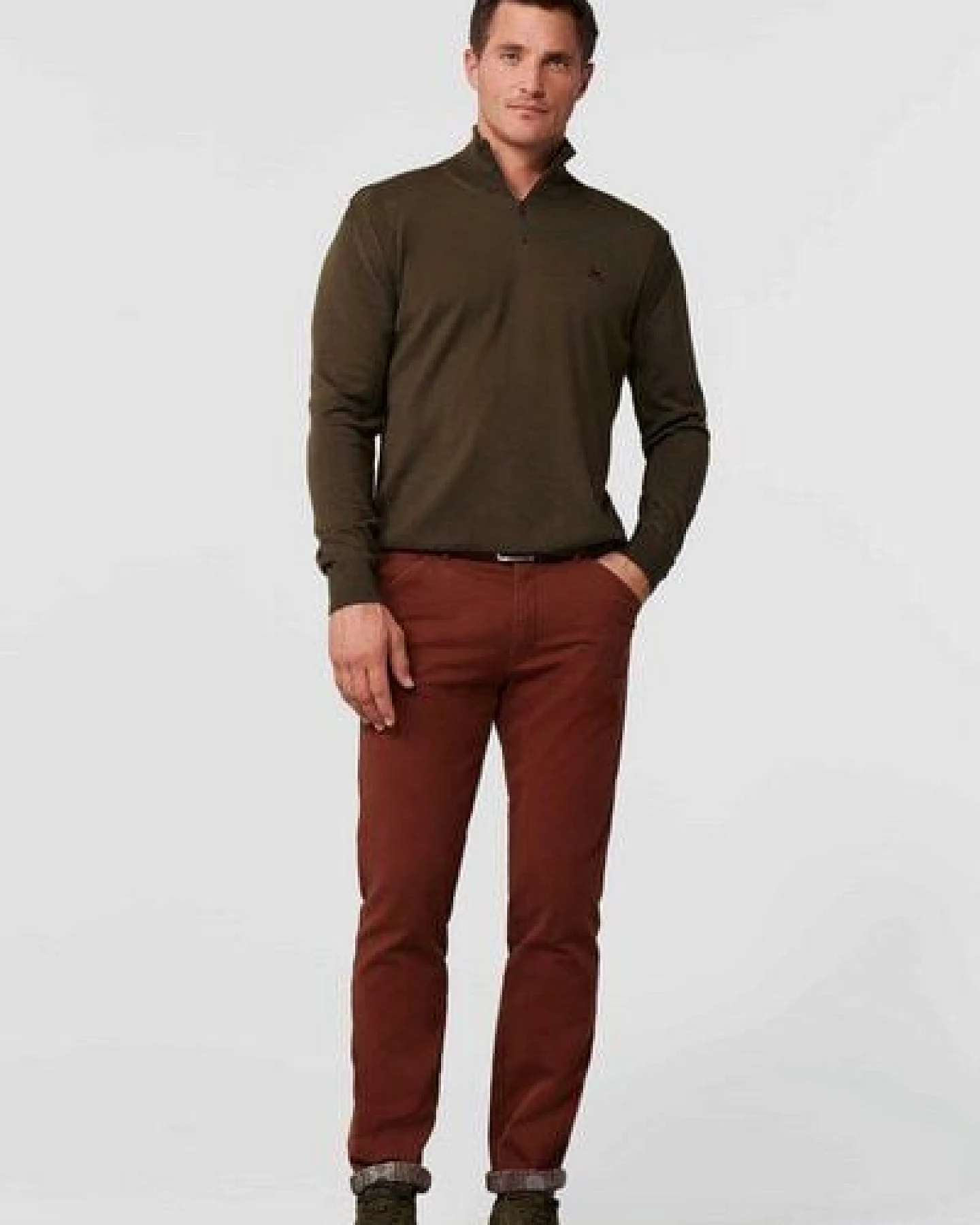 MEYER Thermo Supersoft Baumwoll-Chino – Ansicht 2