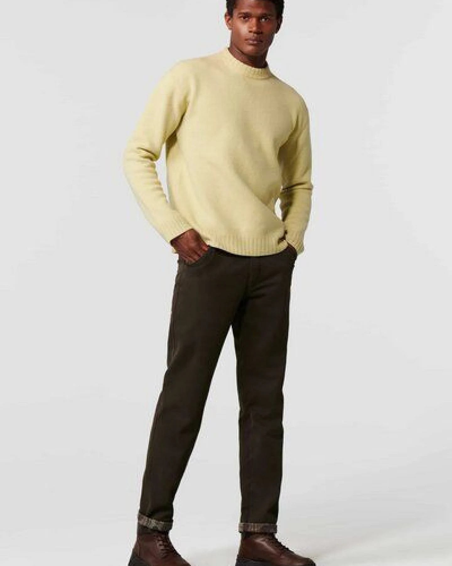 MEYER Thermo Supersoft Baumwoll-Chino – Ansicht 2