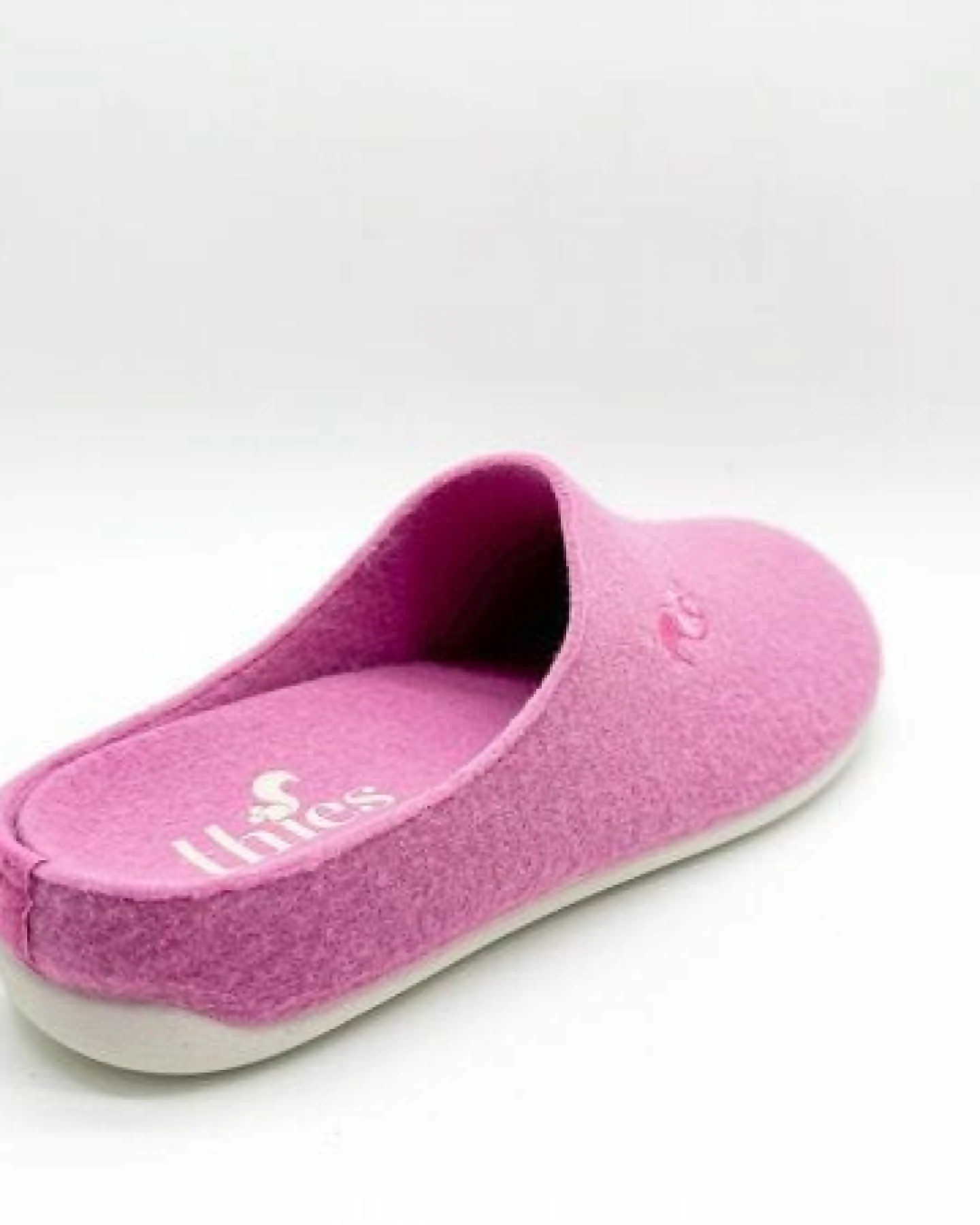Veganer Slipper "thies ® PET", fair, mit Wechselfussbett – Ansicht 3