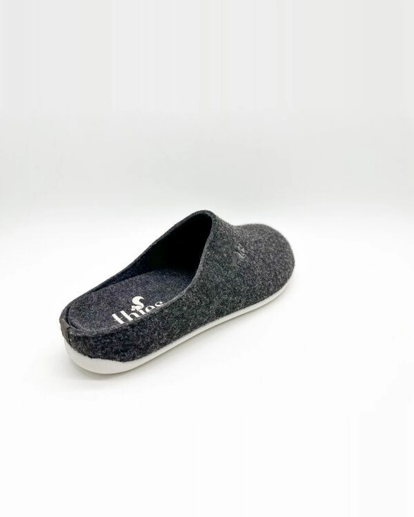 Veganer Slipper "thies ® PET", fair, mit Wechselfussbett – Ansicht 3
