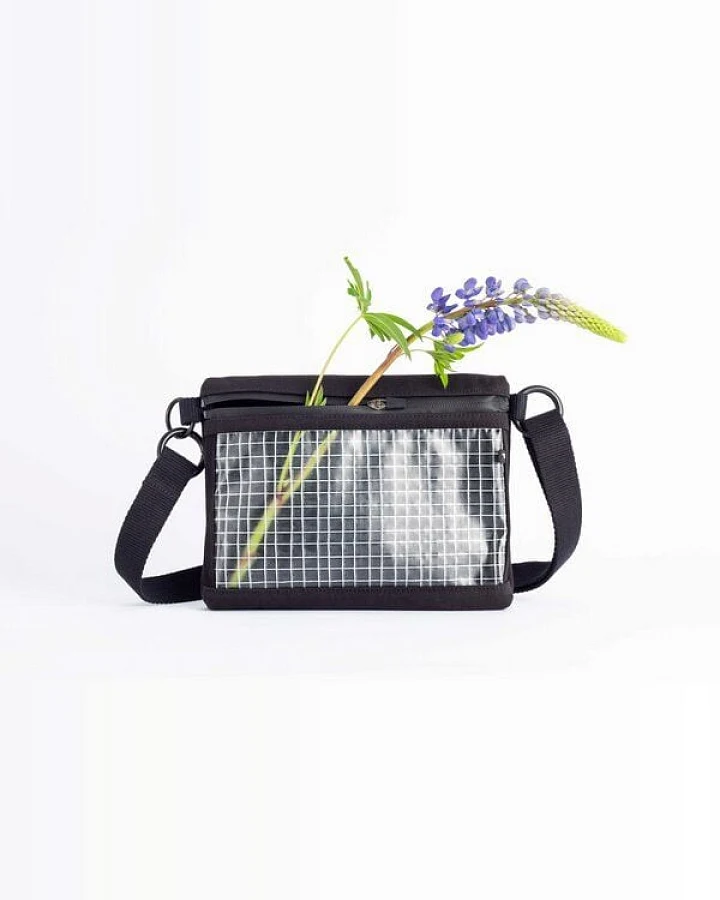 Faix-Design Bauchtasche - aus recyceltem Polyester / transparent - Hipbag