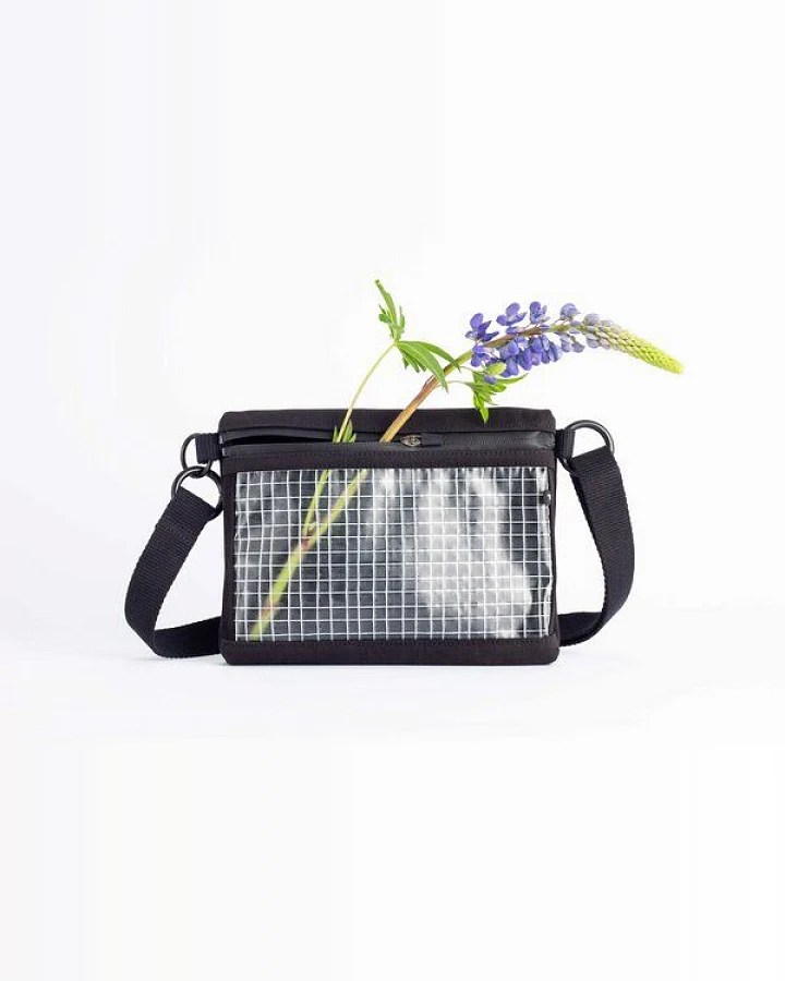 Faix-Design Bauchtasche - aus recyceltem Polyester / transparent - Hipbag